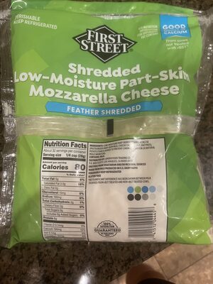 Shredded Low-Moisture Part-Skim Mozzarella Cheese