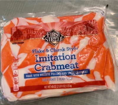 Flake & Chunk Style Imitation Crabmeat, Flake & Chunk Style