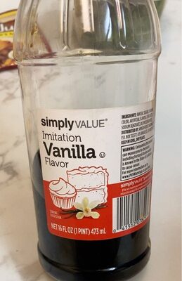 Imitation Vanilla Flavor, Vanilla