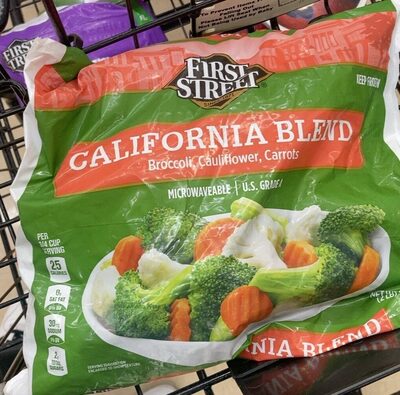 California Broccoli, Cauliflower, Carrots Blend, California