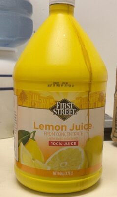 Lemon Juice, Lemon