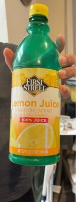 Lemon Juice, Lemon