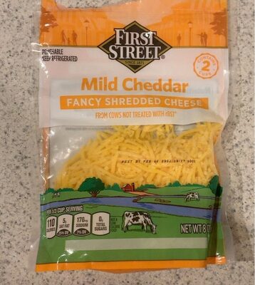 Mild Cheddar Fancy Shredded Cheese, Mild Cheddar