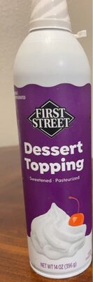 Sweetened Dessert Topping, Sweetened