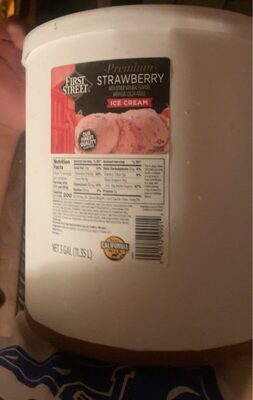 Strawberry Premium Ice Cream, Strawberry