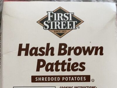 Hash Brown Shredded Potatoes Patties, Hash Brown