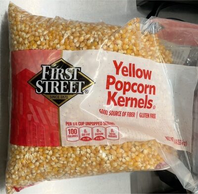 Yellow Popcorn Kernels, Yellow