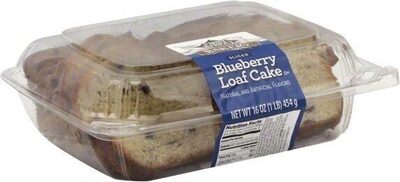 Blueberry Sliced Loaf Cake, Blueberry