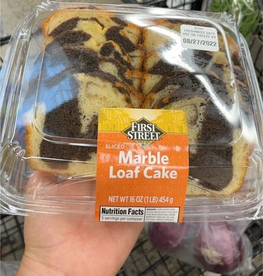 Marble Sliced Loaf Cake, Marble