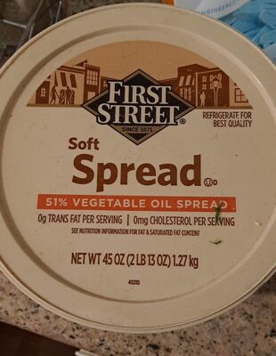 51% Vegetable Oil Soft Spread