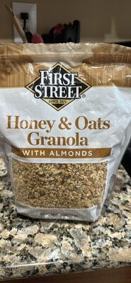 Honey & Oats Granola With Almonds, Honey & Oats With Almonds