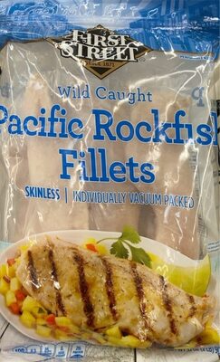 Wild Caught Pacific Skinless Rockfish Fillets
