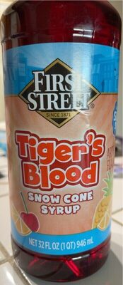 Tiger's Blood All-In-One Super Syrup, Tiger's Blood