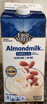 Vanilla Almondmilk, Vanilla