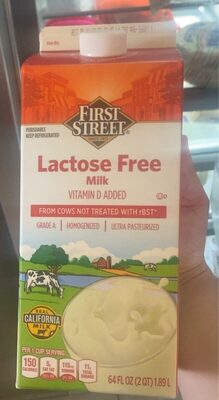 Lactose Free Whole Milk