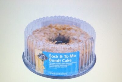 Sock It To Me Bundt Cake, Sock It To Me