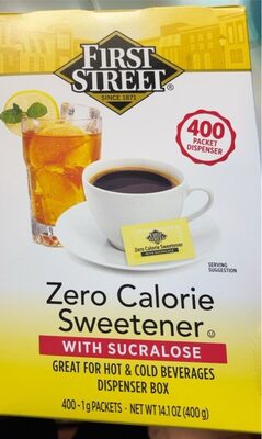 Zero Calorie Sweetener With Sucralose, Sucralose