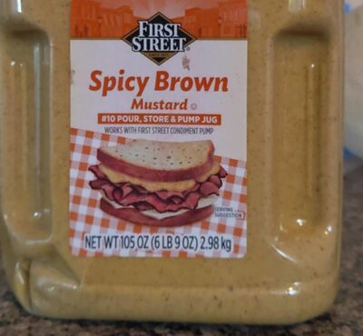 Spicy Brown Mustard, Spicy