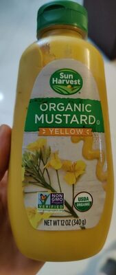 Yellow Organic Mustard, Yellow