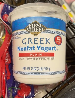 Plain Greek Nonfat Yogurt, Plain