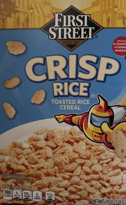 Crisp Toasted Rice Cereal, Crisp