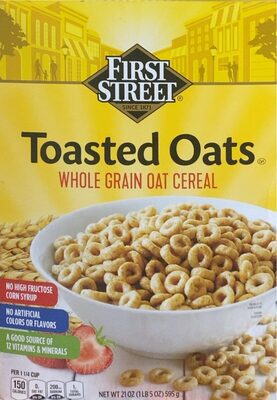 Toasted Oats Whole Grain Oat Cereal, Toasted Oats