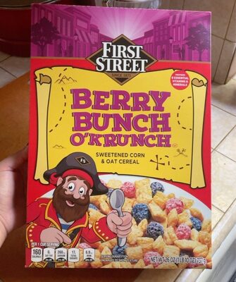 Berry Bunch O'Krunch Sweetened Corn & Oat Cereal, Berry Bunch O'Krunch