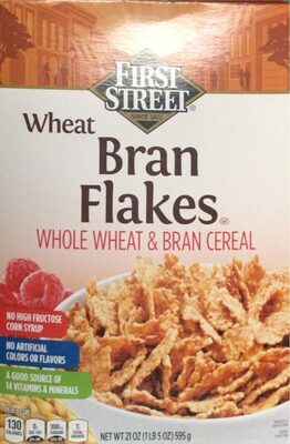 Wheat Bran Flakes Whole Wheat & Bran Cereal, Wheat Bran Flakes