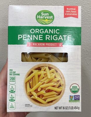 Organic Macaroni Product, Penne Rigate