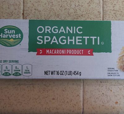 Organic Macaroni Product, Spaghetti