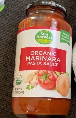 Organic Marinara Pasta Sauce, Marinara