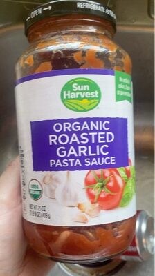 Organic Roasted Garlic Pasta Sauce, Roasted Garlic