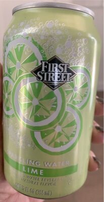 Lime Sparkling Water, Lime