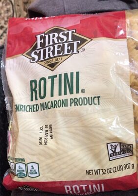 Macaroni Product, Rotini