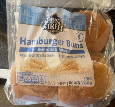 Enriched Hamburger Buns