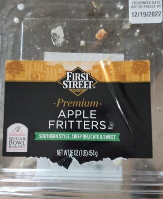 Chunky Apple & Sweet Cinnamon Swirls Premium Fritters, Chunky Apple & Sweet Cinnamon Swirls