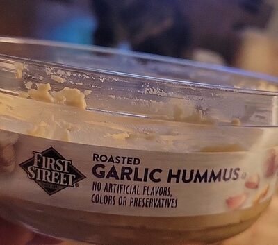 Roasted Garlic Hummus, Roasted Garlic