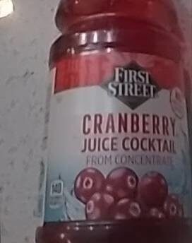 Cranberry Juice Cocktail, Cranberry