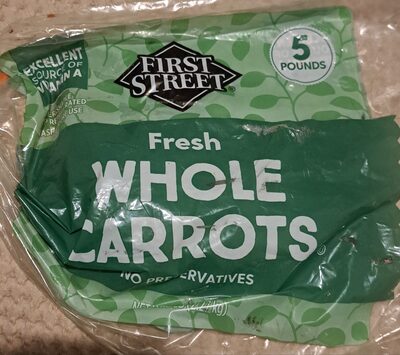 Fresh Whole Carrots