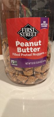 Peanut Butter Filled Pretzel Nuggets, Peanut Butter
