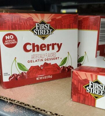 Cherry Gelatin Dessert, Cherry