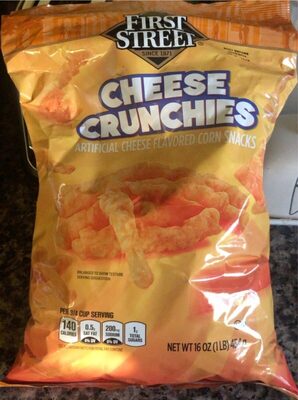 Cheese Crunchies Corn Snacks, Cheese