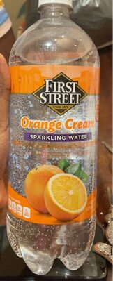 Orange Cream Sparkling Water, Orange Cream