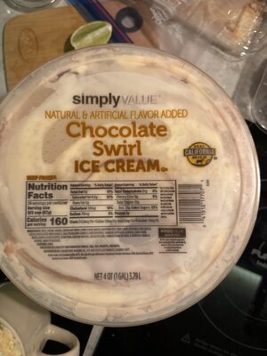 Chocolate Swirl Ice Cream, Chocolate Swirl