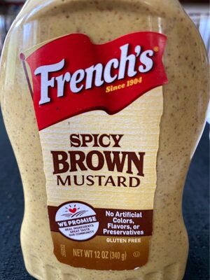 Spicy Brown Mustard, Spicy Brown