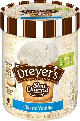 Classic Vanilla Light Ice Cream, Classic Vanilla