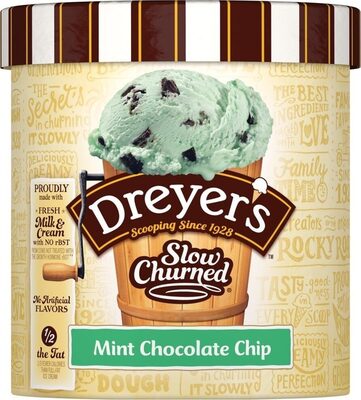 Mint Chocolate Chip Light Ice Cream, Mint Chocolate Chip