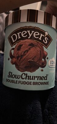 Double Fudge Brownie Light Ice Cream, Double Fudge Brownie