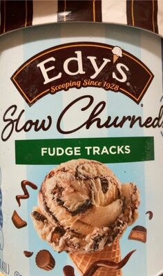Fudge Tracks Light Ice Cream, Fudge Tracks