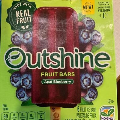 Acai Blueberry Fruit Bars, Acai Blueberry